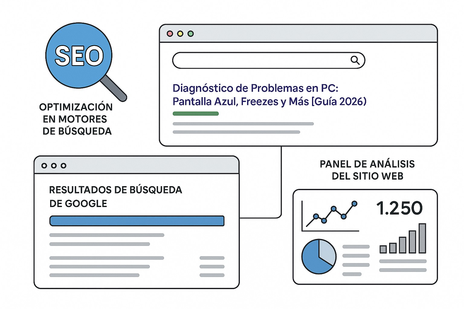 Persona usando software de diagnóstico para revisar la salud de un disco duro