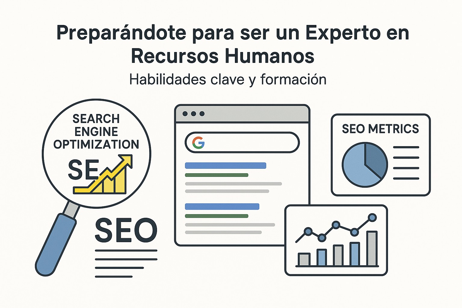 Profesional de recursos humanos interactuando y mostrando habilidades blandas con colegas en una oficina moderna