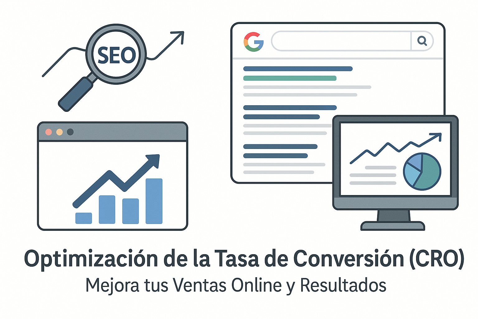 Ilustración sobre optimizacion tasa conversion cro