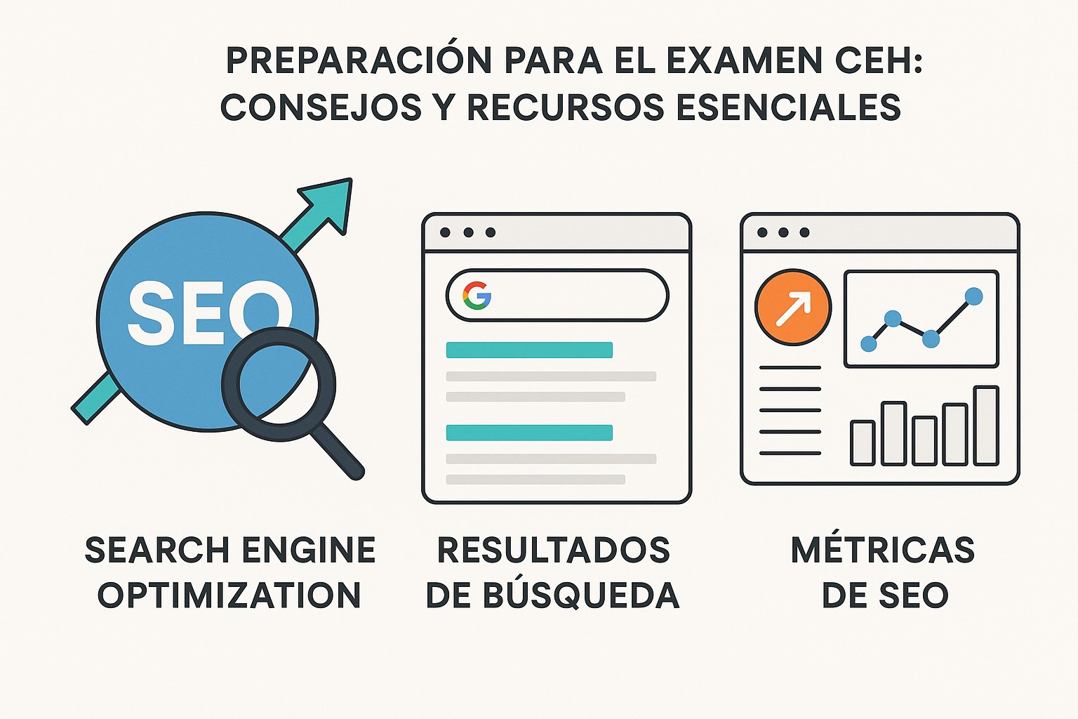 Estudiante preparándose para el examen CEH con libros y ordenador