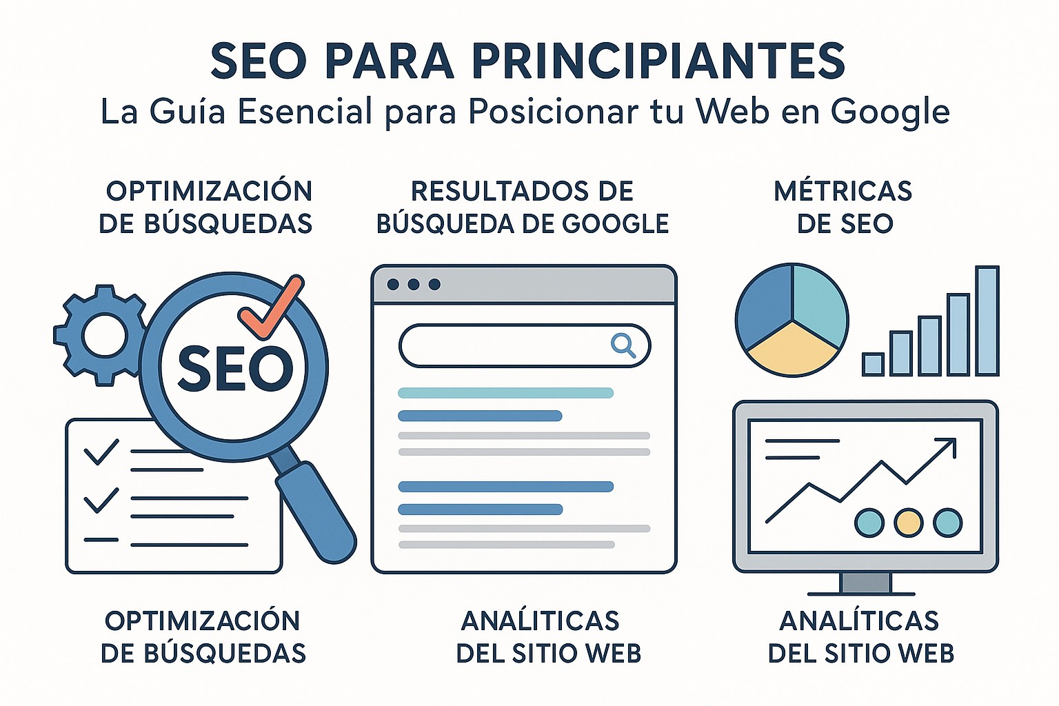 Diagrama sobre seo para principiantes