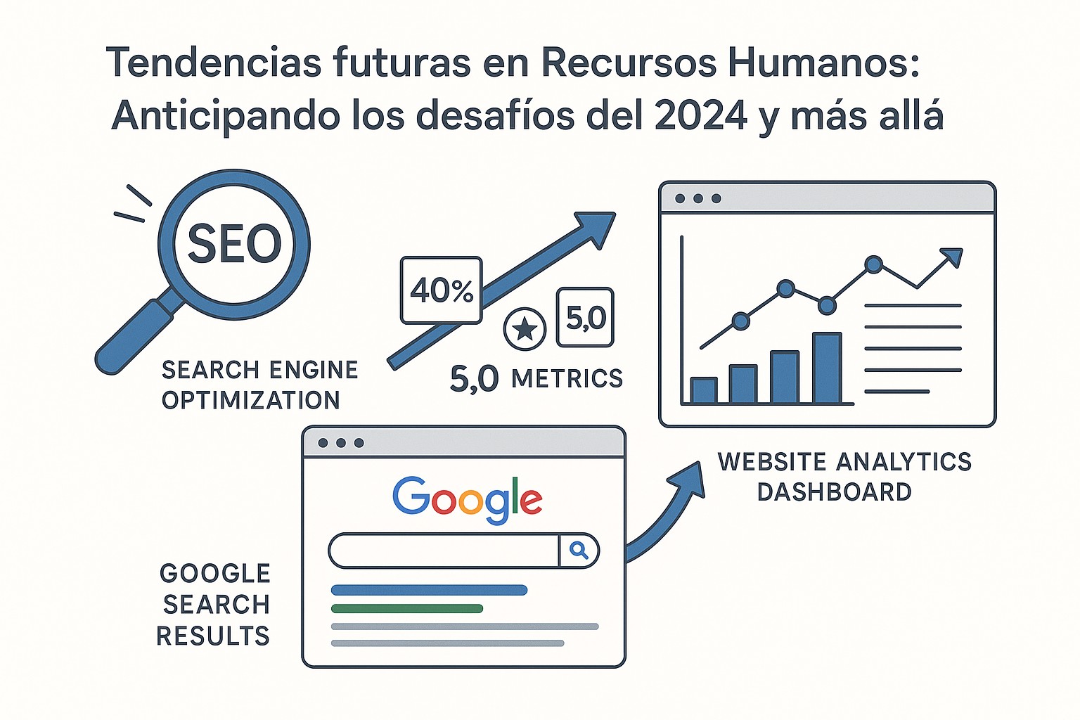 Analista de RRHH examinando dashboards de people analytics